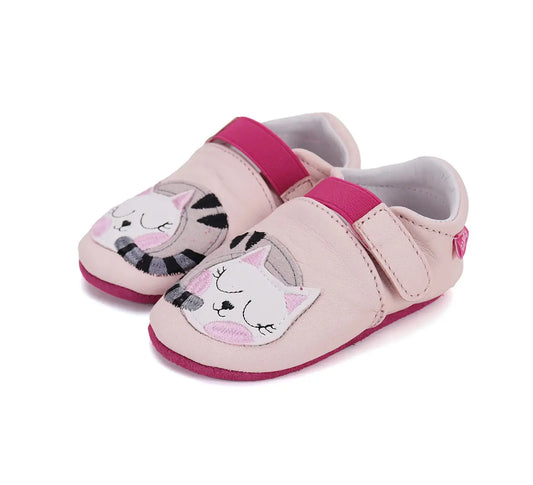 Baby Barfuß Babyrosa Hausschuhe D.D.Step