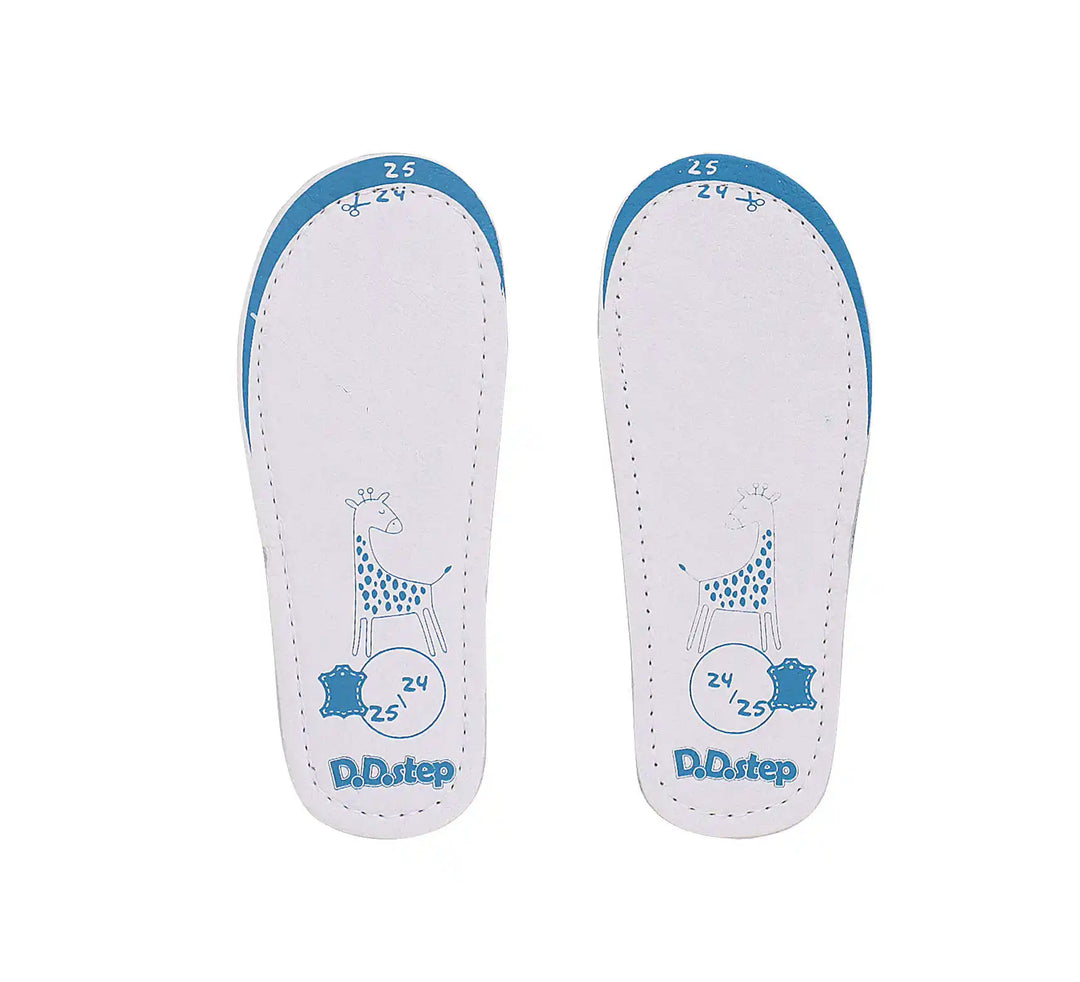 D.D.step Leder-Einlegesohlen für Kinder-Barfußschuhe