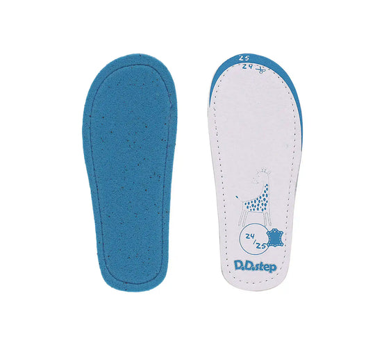 D.D.step Leder-Einlegesohlen für Kinder-Barfußschuhe