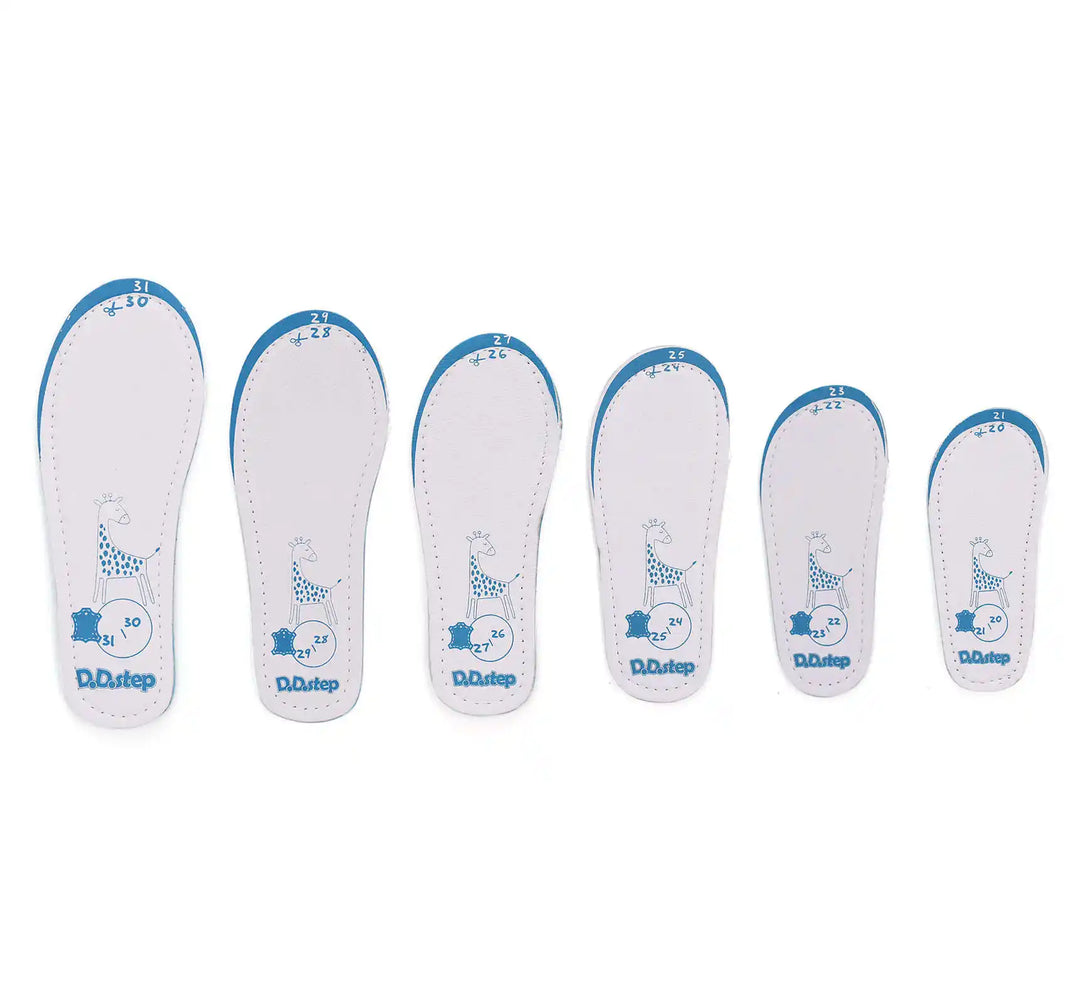 D.D.step Leder-Einlegesohlen für Kinder-Barfußschuhe