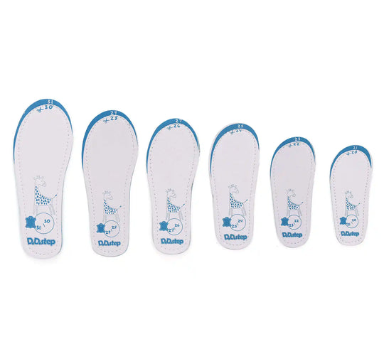 D.D.step Leder-Einlegesohlen für Kinder-Barfußschuhe