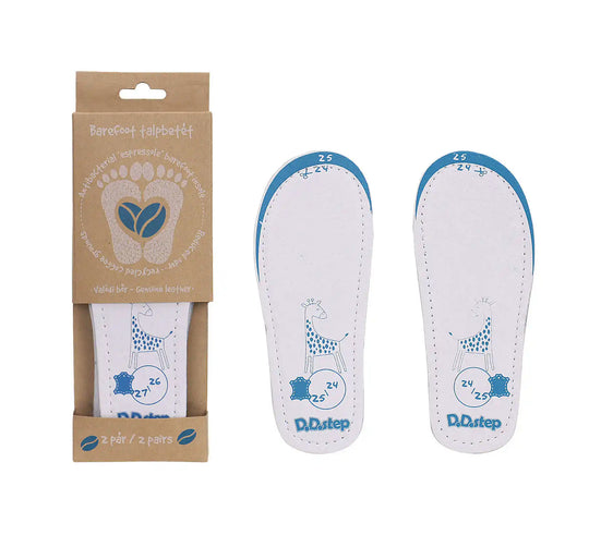D.D.step Leder-Einlegesohlen für Kinder-Barfußschuhe