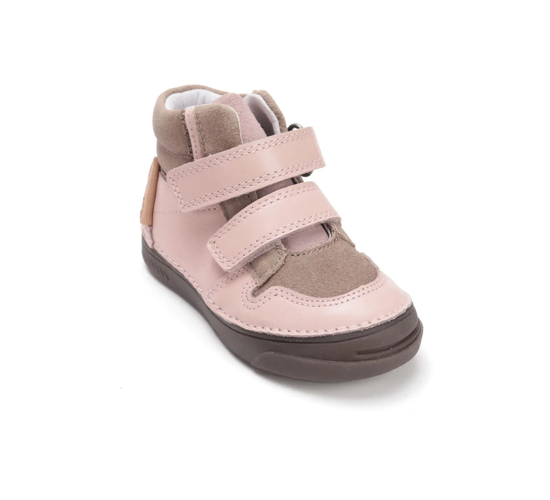 D.D.step Kinder Herbst Mädchen Lederschuhe Babyrosa