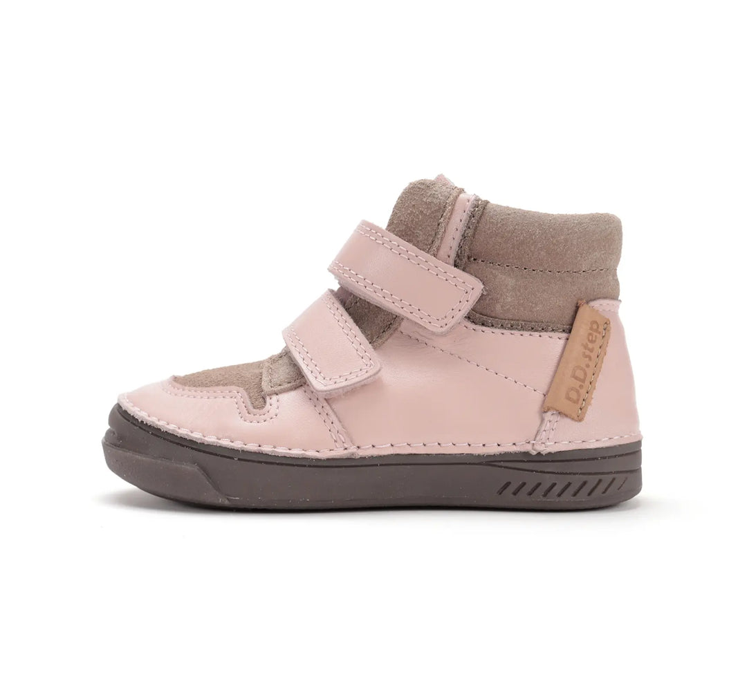 Kinder Herbst Mädchen Lederschuhe Babyrosa D.D.step ddstep