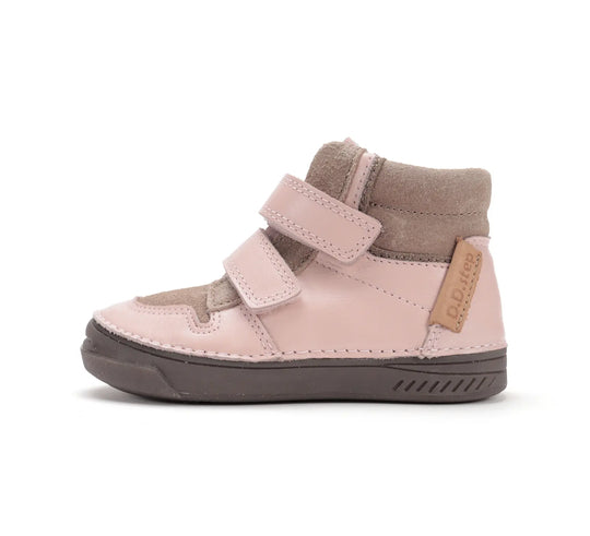 Kinder Herbst Mädchen Lederschuhe Babyrosa D.D.step ddstep