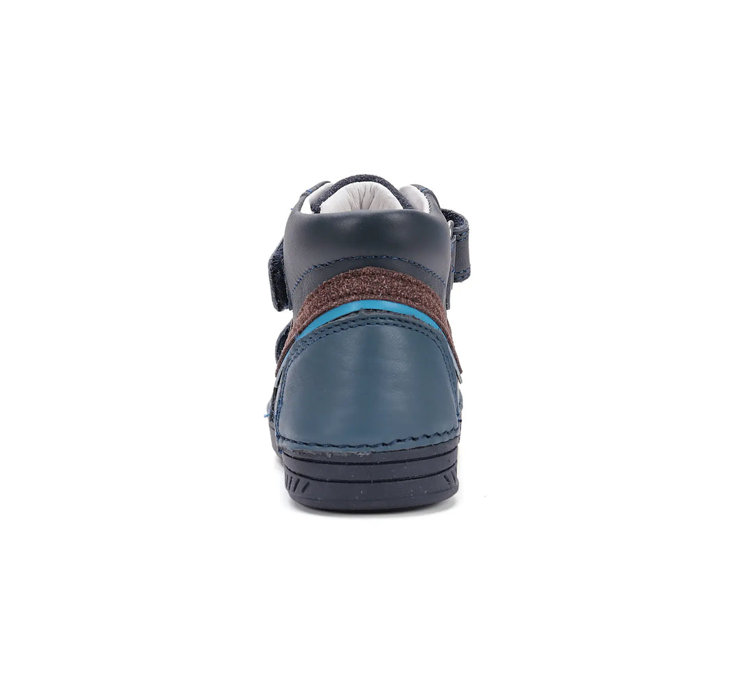 Kinder Herbst Jungen Lederschuhe Königsblau D.D.step ddstep
