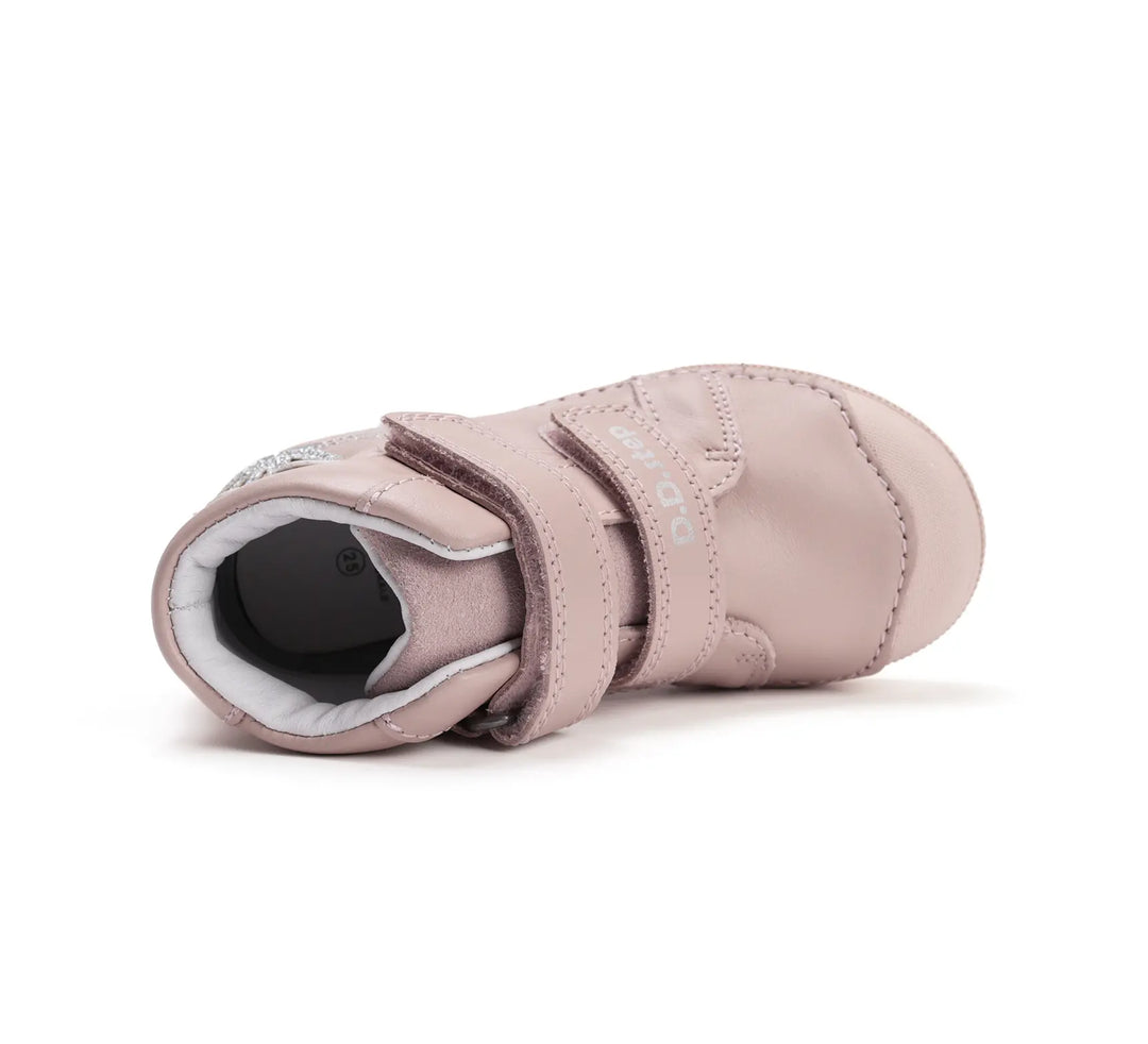 Kinder Herbst Mädchen Lederschuhe Babyrosa D.D.step ddstep