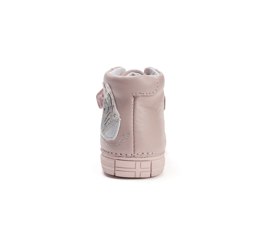 Kinder Herbst Mädchen Lederschuhe Babyrosa D.D.step ddstep