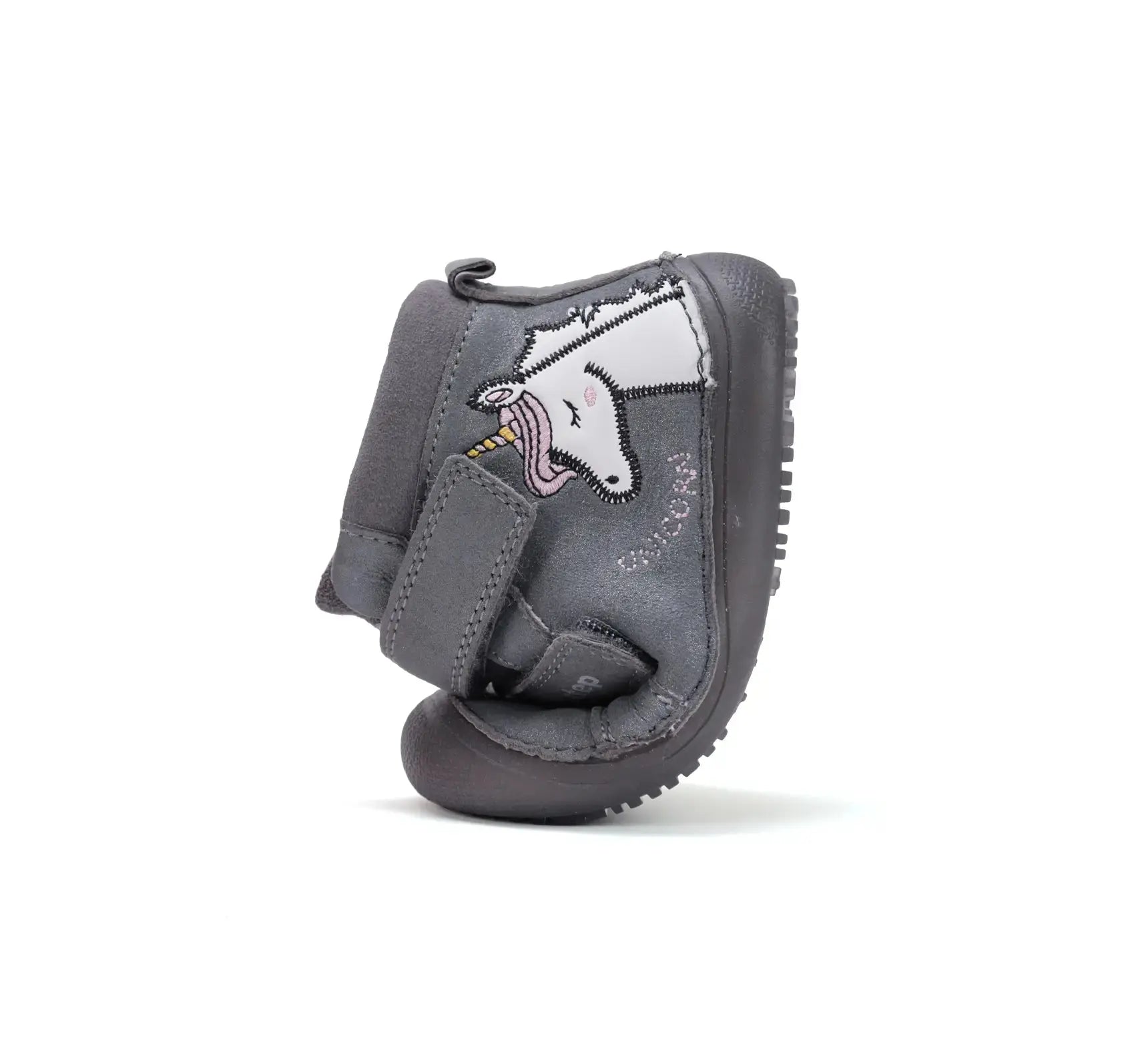 Mädchen Barfuß Dunkelgrau fluoreszierend Herbstschuhe D.D.Step