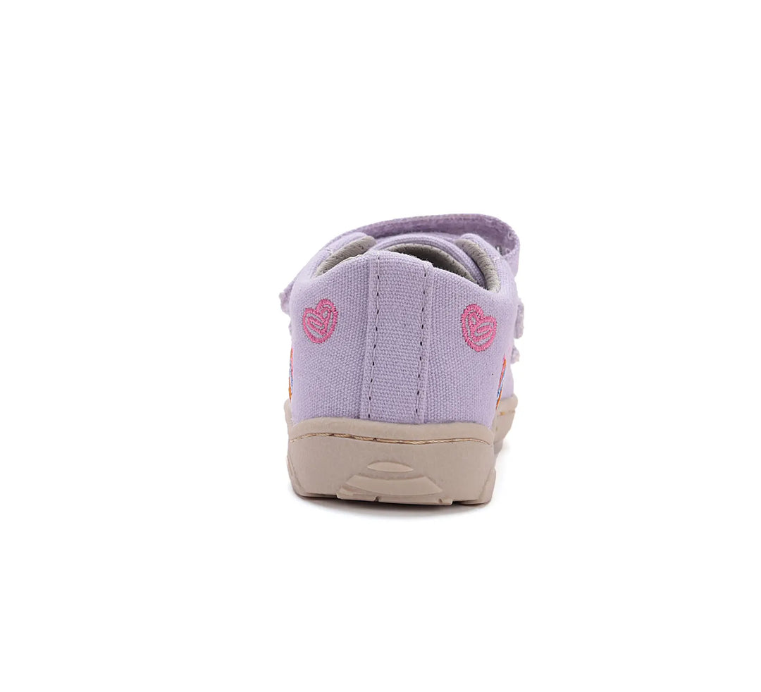Kinder Barfuß Sneaker Mädchen Canvas Schuhe Altrosa D.D.step ddstep