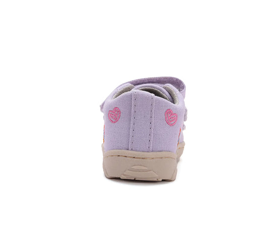 Kinder Barfuß Sneaker Mädchen Canvas Schuhe Altrosa D.D.step ddstep