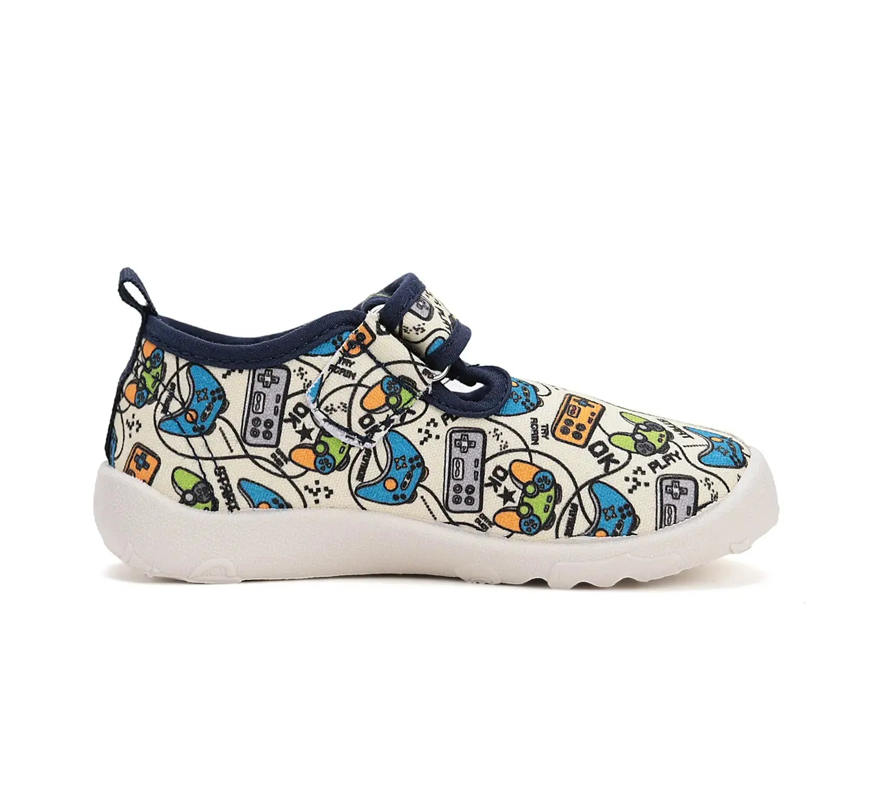 Jungen Barfuß Weiß Canvas Schuhe D.D.Step