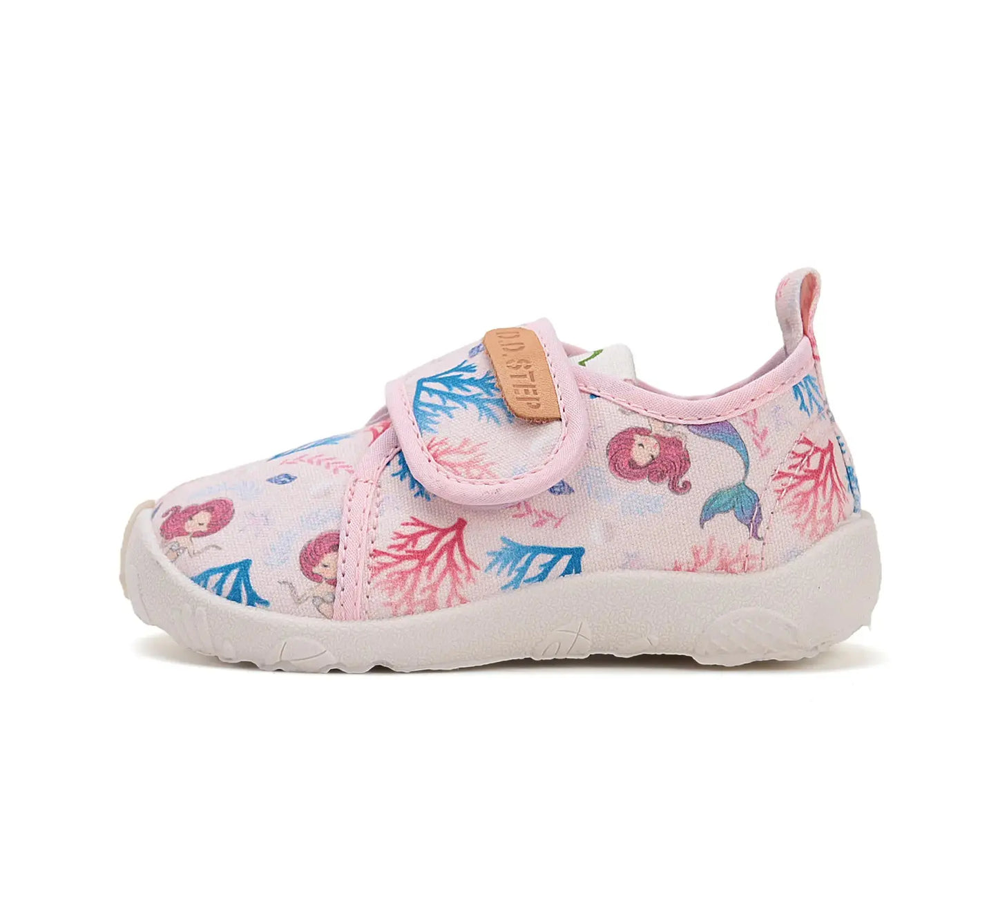 Mädchen Barfuß Babyrosa Canvas Schuhe D.D.Step