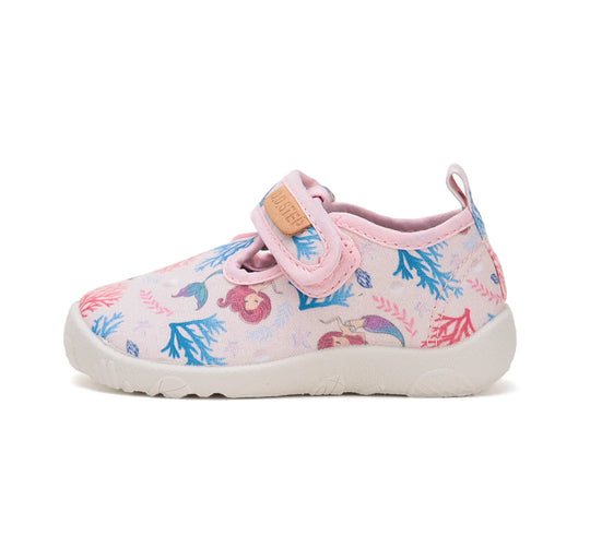 Kinder Barfuß Sneaker Mädchen Canvas Schuhe Babyrosa D.D.step ddstep
