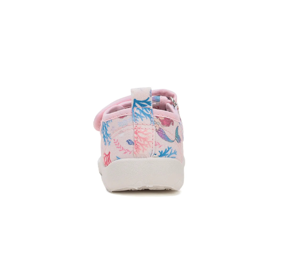 Kinder Barfuß Sneaker Mädchen Canvas Schuhe Babyrosa D.D.step ddstep