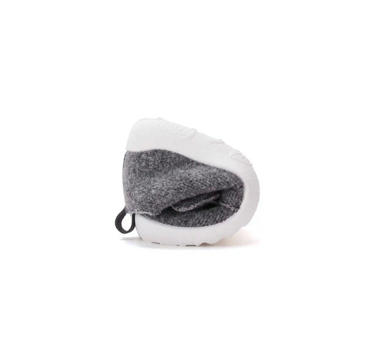 D.D.step Kinder Barfuß-Fleece-Sneaker Grau C086-62686B
