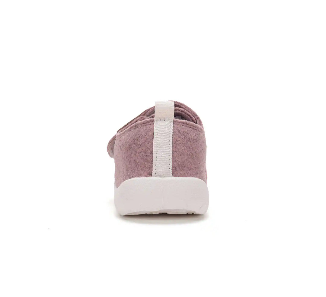 D.D.step Mädchen Barfuß-Fleece-Sneaker Rosa-Grau C086-62686G