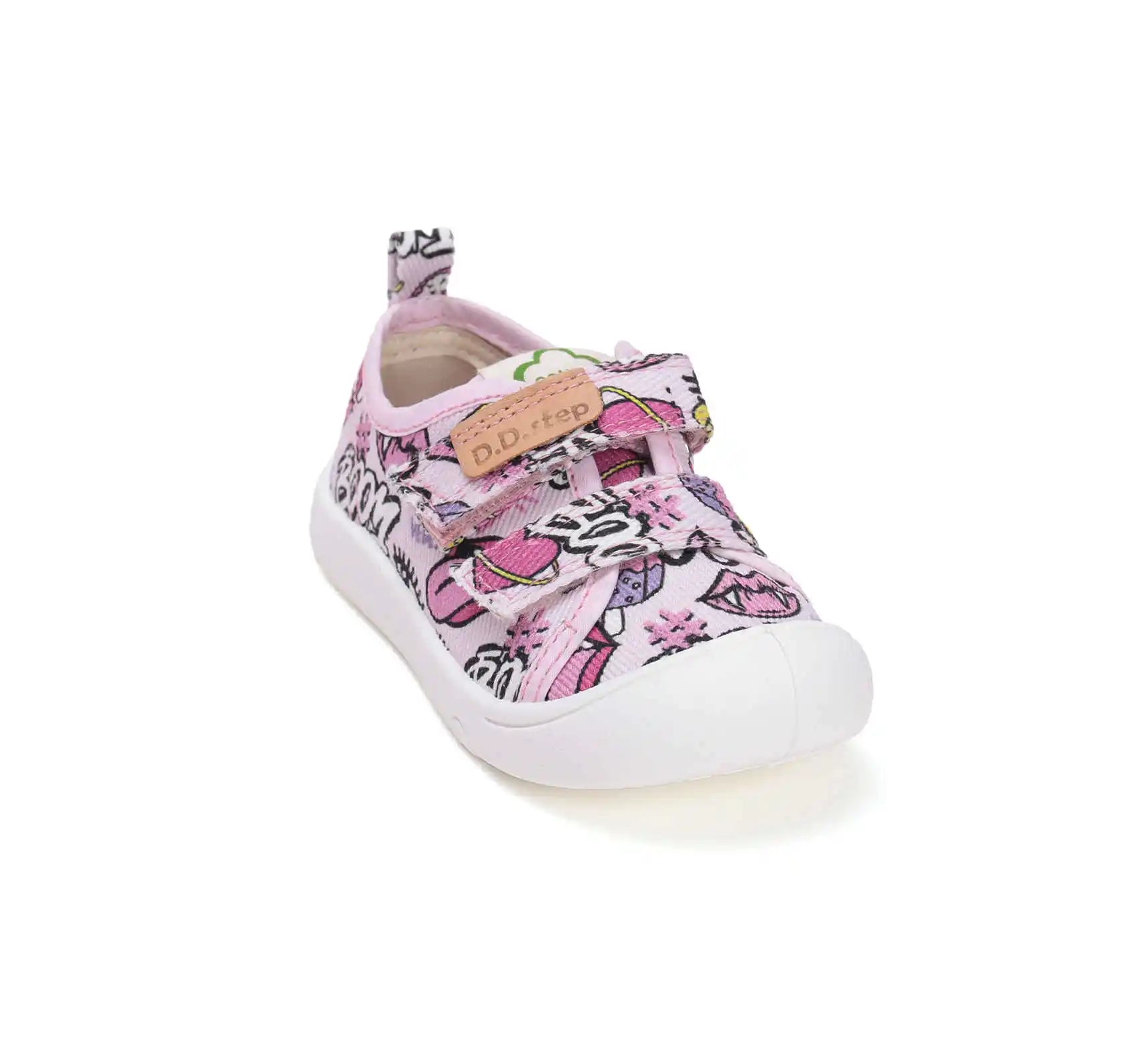 D.D.step Kinder Sport Sneaker Mädchen Canvas Schuhe Babyrosa