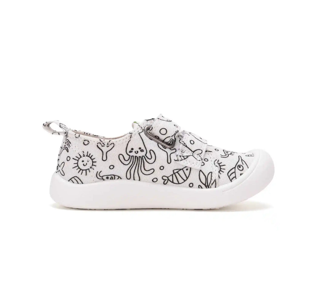 D.D.step Jungen Sneaker Weiß C100-71174A zum Selbstgestalten