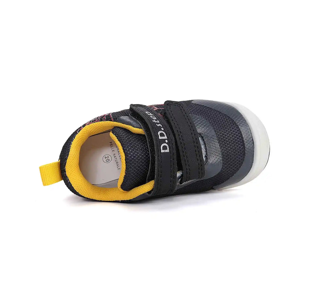 D.D.step Kinder Sport Sneaker Jungen Canvas Schuhe Königsblau
