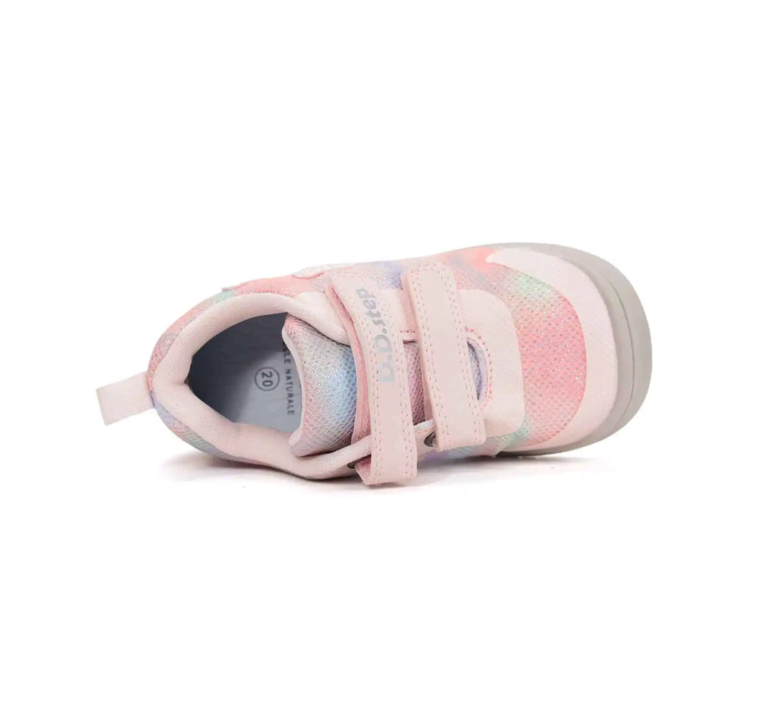 D.D.step Kinder Sport Sneaker Mädchen Canvas Schuhe Babyrosa
