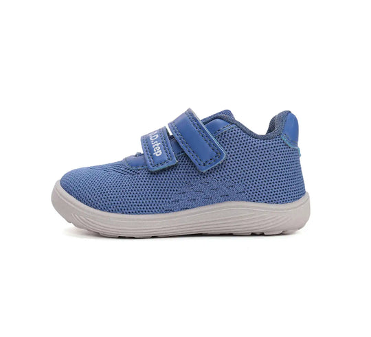 Kinder Barfuß Sportschuhe Jungen in Königsblau mit Klettverschluss und atmungsaktivem Stoff D.D.step ddstep
