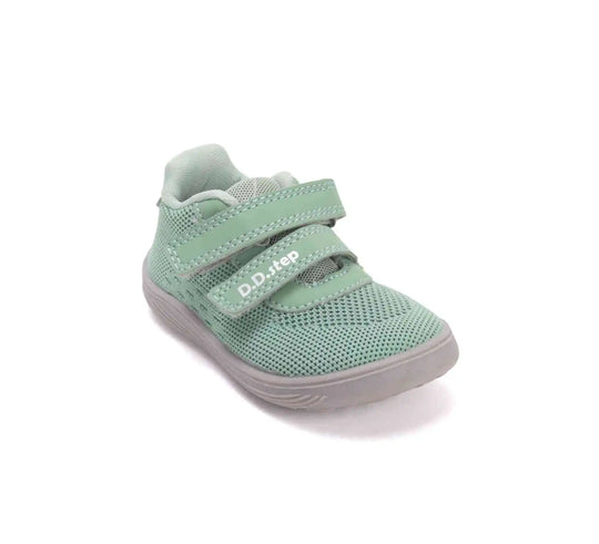 D.D.step Kinder Barfuß Sport Jungen Stoffschuhe in Moosgrün