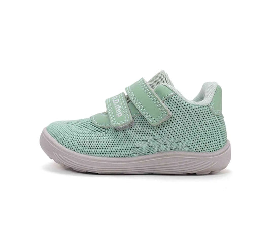 D.D.step Kinder Barfuß Sport Jungen Stoffschuhe in Moosgrün