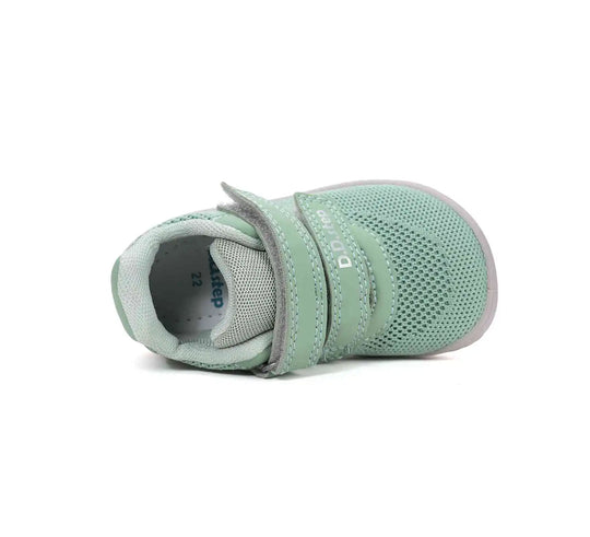 D.D.step Kinder Barfuß Sport Jungen Stoffschuhe in Moosgrün