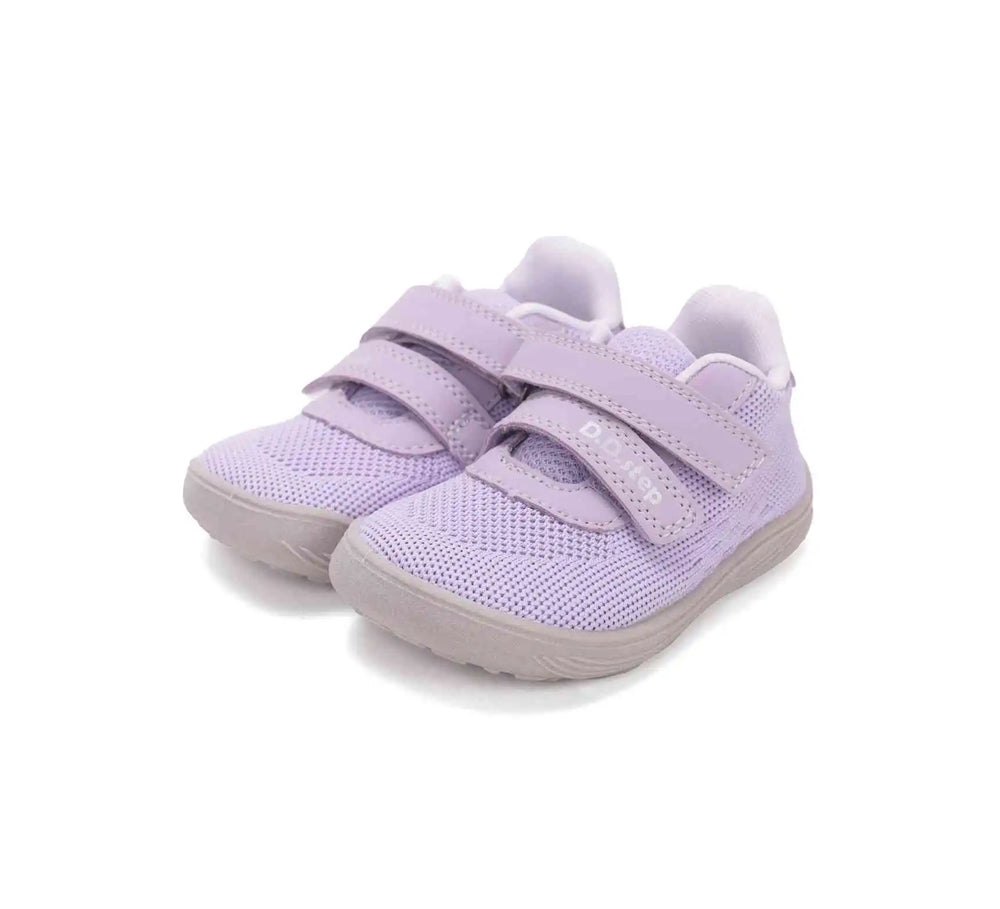 D.D.step Kinder Barfuß Sportschuhe Mädchen in Lila – Luftige und bequeme Stoffschuhe für aktive D.D.step Kinder