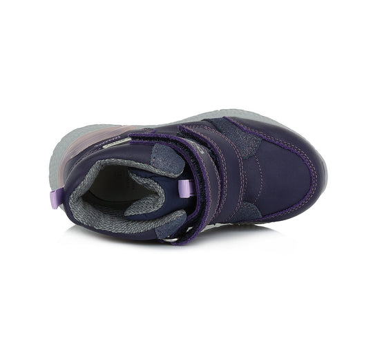 D.D.step Mädchen Übergangsschuhe Lila F61-365B AQUA-TEX