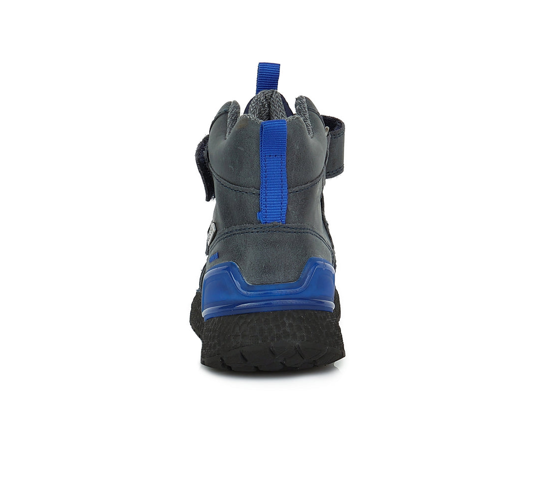 D.D.step Jungen Übergangsschuhe Königsblau F61-365 AQUA-TEX