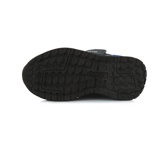 D.D.step Jungen Übergangsschuhe Königsblau F61-365 AQUA-TEX