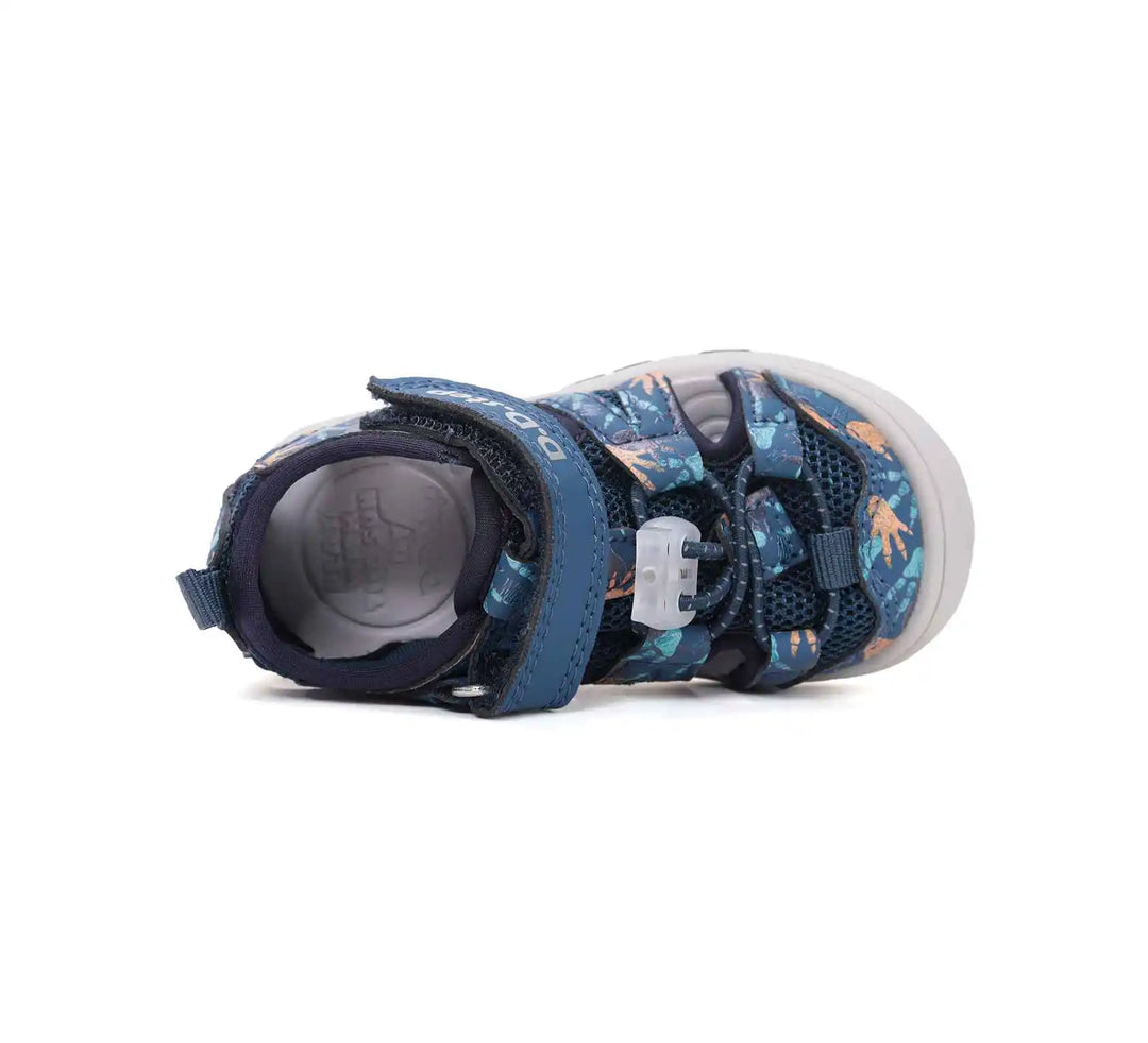 D.D.step Kinder Sport Sandalen Jungen Stoffschuhe Königsblau
