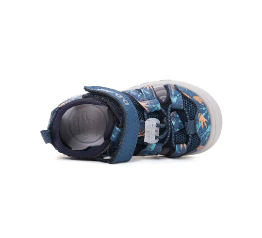 D.D.step Kinder Sport Sandalen Jungen Stoffschuhe Königsblau