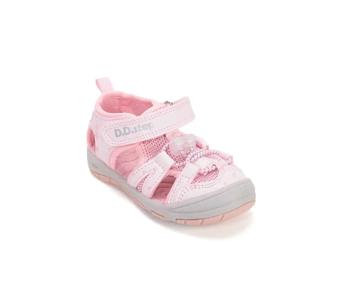 Kinder Sport Sandalen Mädchen Stoffschuhe Babyrosa D.D.step ddstep