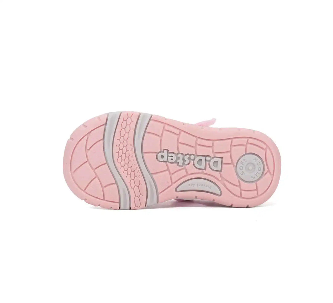 Kinder Sport Sandalen Mädchen Stoffschuhe Babyrosa D.D.step ddstep