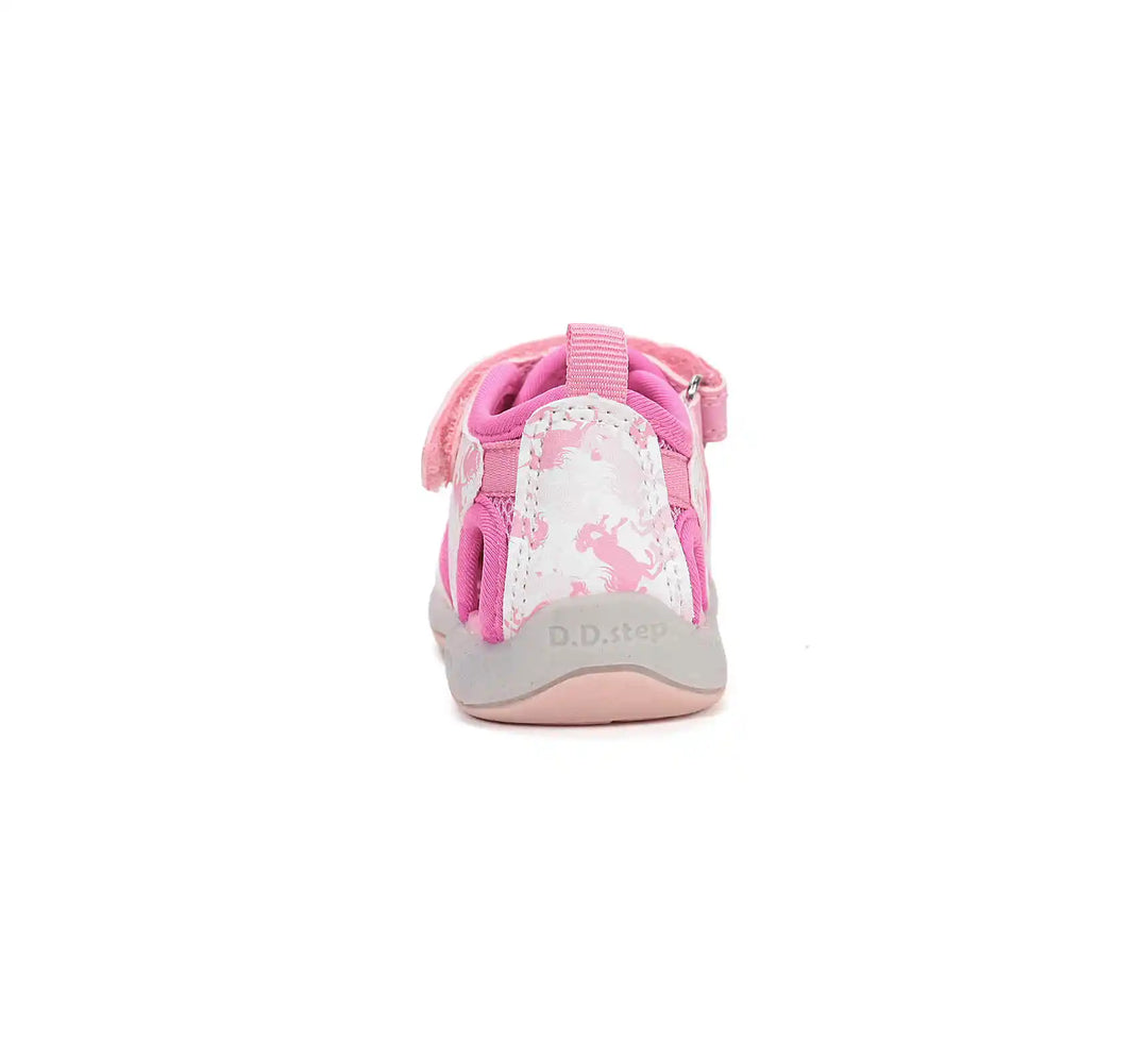 D.D.step Kinder Sport Sandalen Mädchen Stoffschuhe Hellrosa