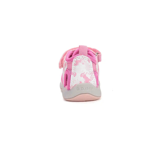 D.D.step Kinder Sport Sandalen Mädchen Stoffschuhe Hellrosa