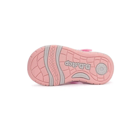 D.D.step Kinder Sport Sandalen Mädchen Stoffschuhe Hellrosa
