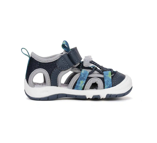 DDstep Kinder Sport Sandalen Jungen Stoffschuhe Königsblau