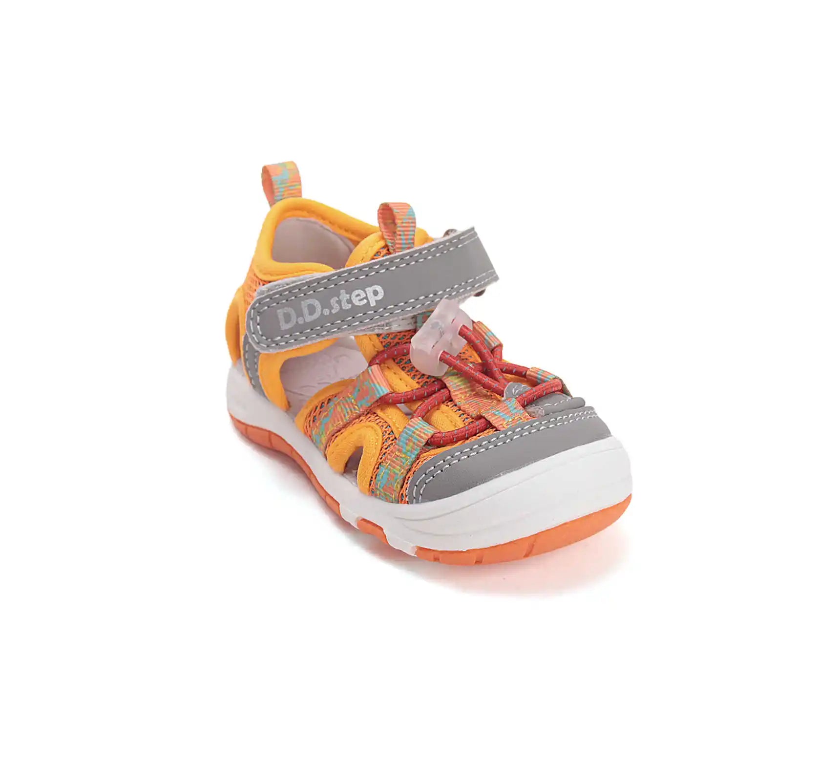 D.D.step Kinder Sport Sandalen Jungen Stoffschuhe Orange