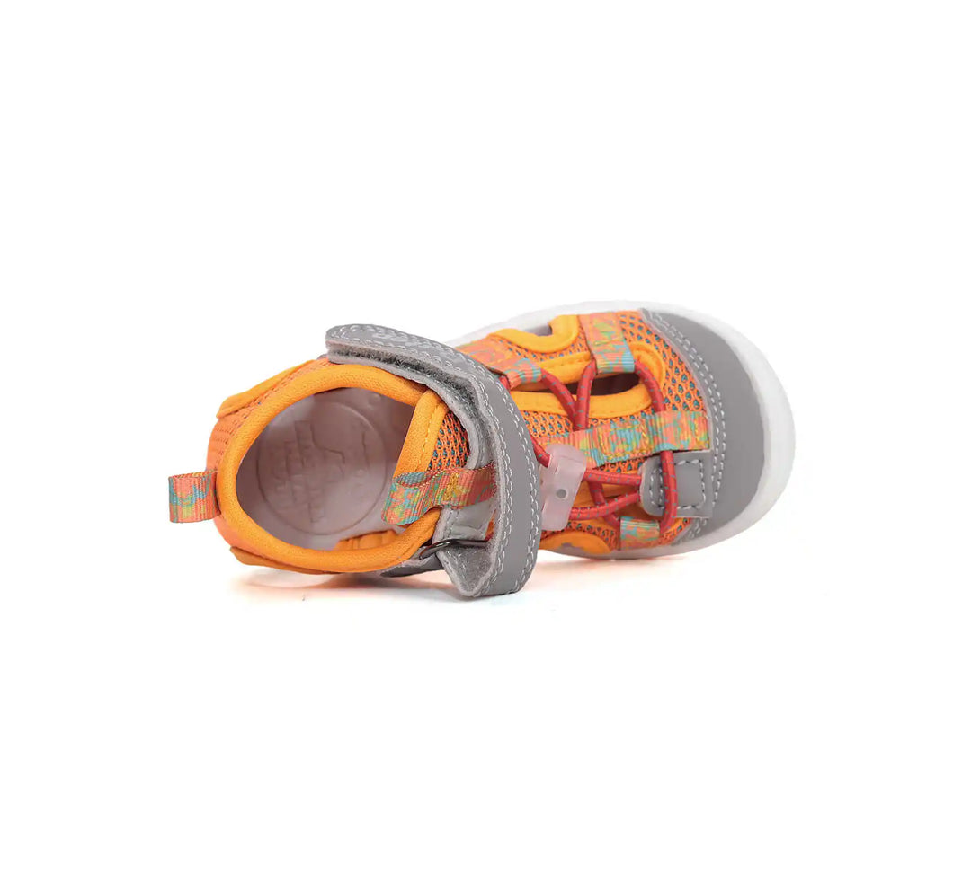 D.D.step Kinder Sport Sandalen Jungen Stoffschuhe Orange