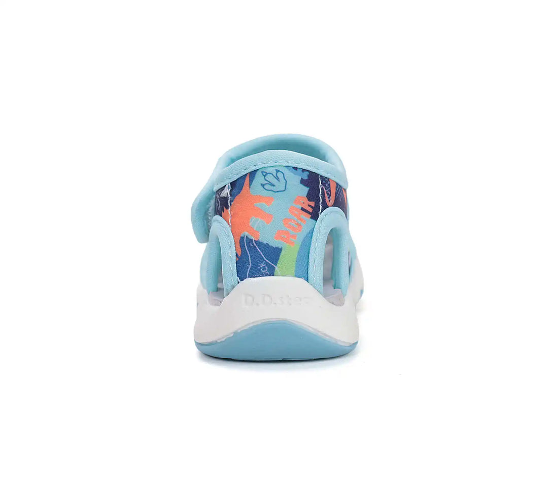 D.D.step Kinder Sport Sandalen Jungen Stoffschuhe Hellblau