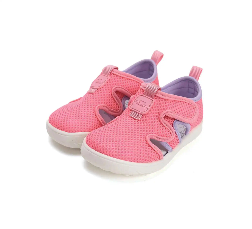Kinder Barfuss Sport Sandalen Mädchen Stoffschuhe Babyrosa D.D.step ddstep