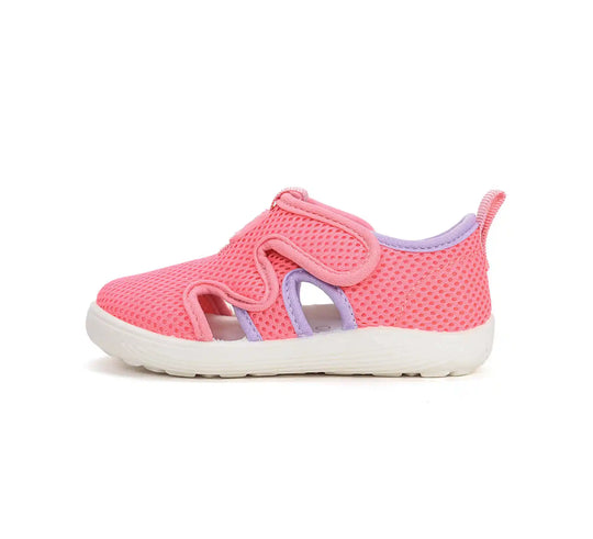 Kinder Barfuss Sport Sandalen Mädchen Stoffschuhe Babyrosa D.D.step ddstep