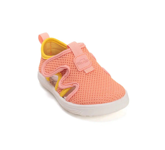 D.D.step Kinder Barfuß Sport Sandalen Mädchen Stoffschuhe Orange