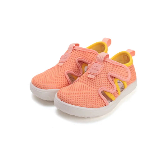 D.D.step Kinder Barfuß Sport Sandalen Mädchen Stoffschuhe Orange