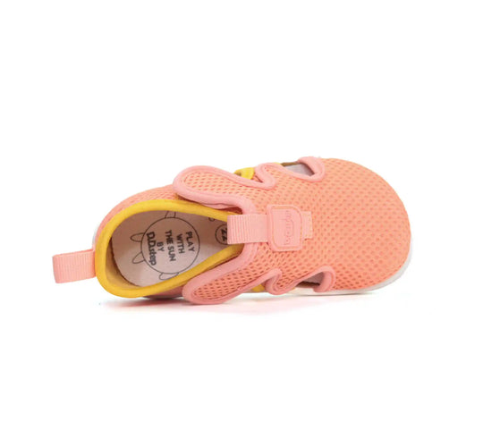 D.D.step Kinder Barfuß Sport Sandalen Mädchen Stoffschuhe Orange