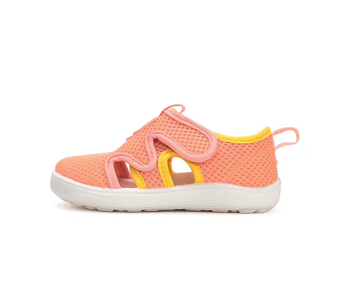 D.D.step Kinder Barfuß Sport Sandalen Mädchen Stoffschuhe Orange